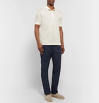 Loro Piana - Linen-Jersey Polo Shirt - Neutrals