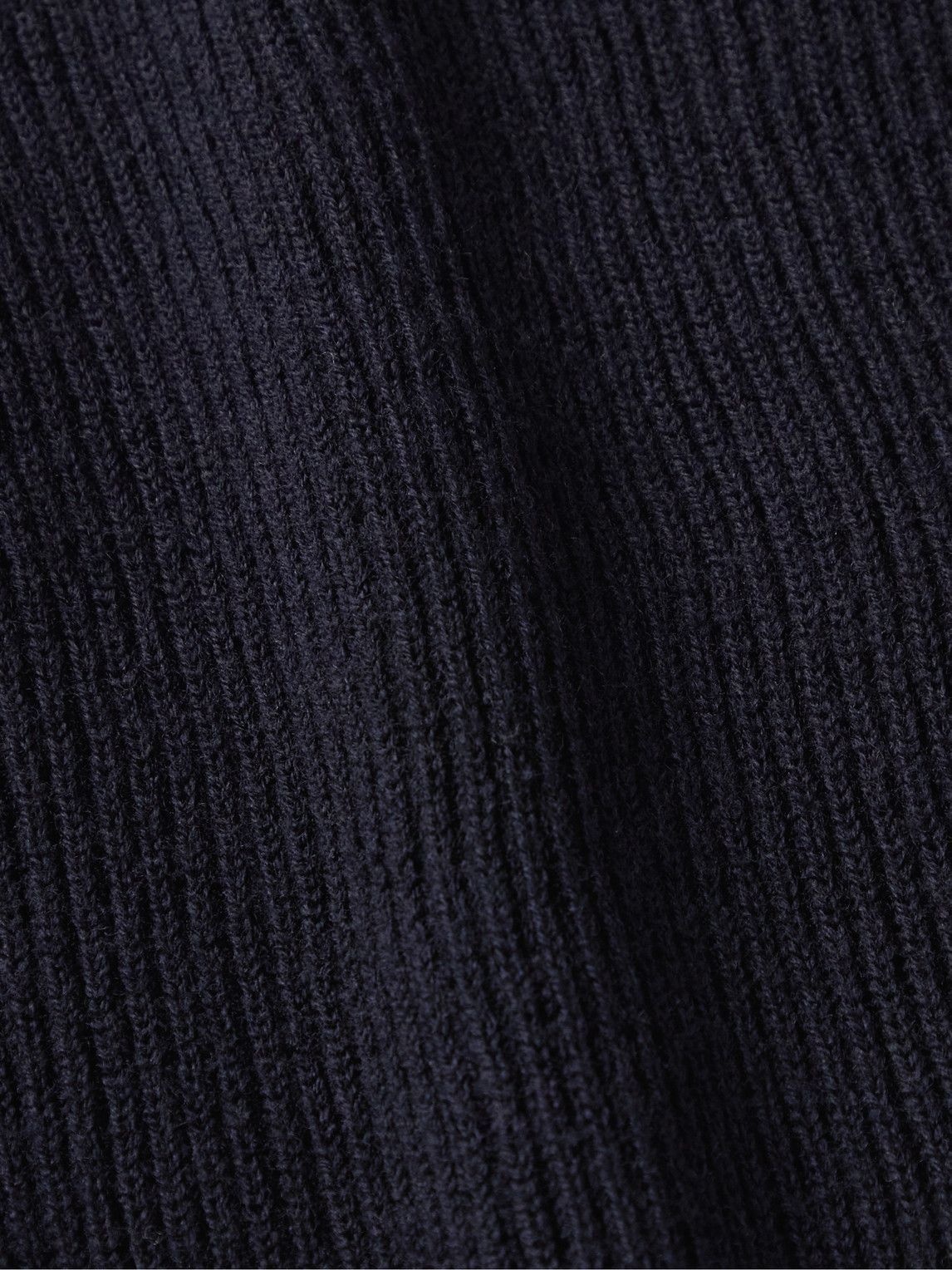 NN07 - Holger Ribbed Wool Half-Zip Sweater - Blue NN07