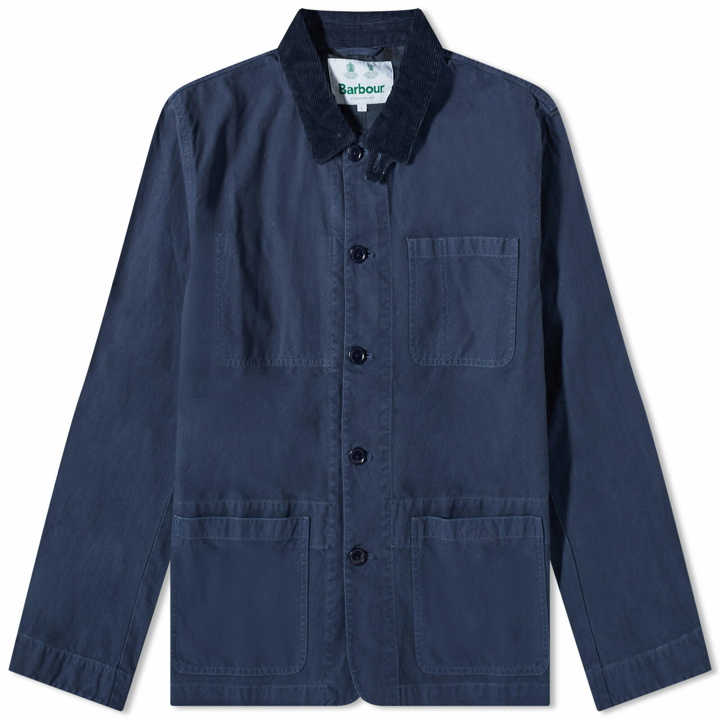 Photo: Barbour Men's Chore Casual Jacket in Navy