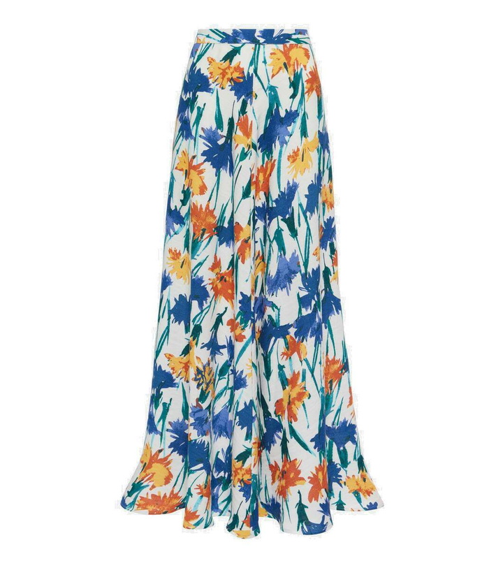 Photo: Diane von Furstenberg Florencia floral maxi skirt