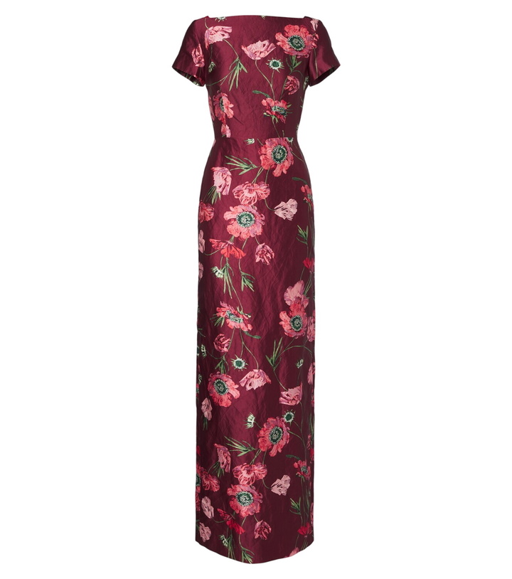 Photo: Erdem Floral satin gown