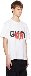 Givenchy White Boxy-Fit T-Shirt