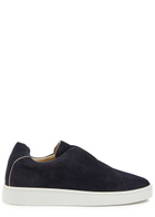 Aurélien Aur3 Suede Sneakers Navy