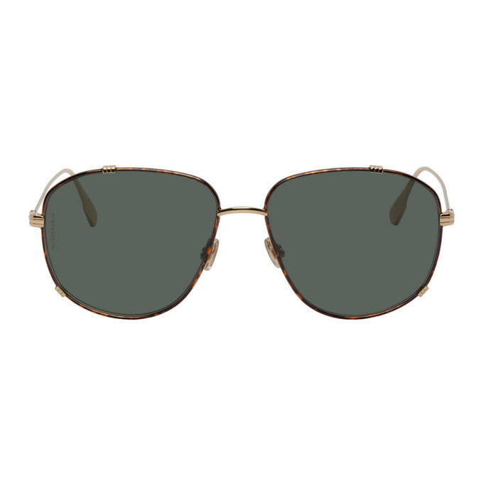 DiorHighlight S2I Transparent Gray and Light Gray Rectangular Sunglasses