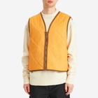 Merely Made Men's Reversible Vest in Brown