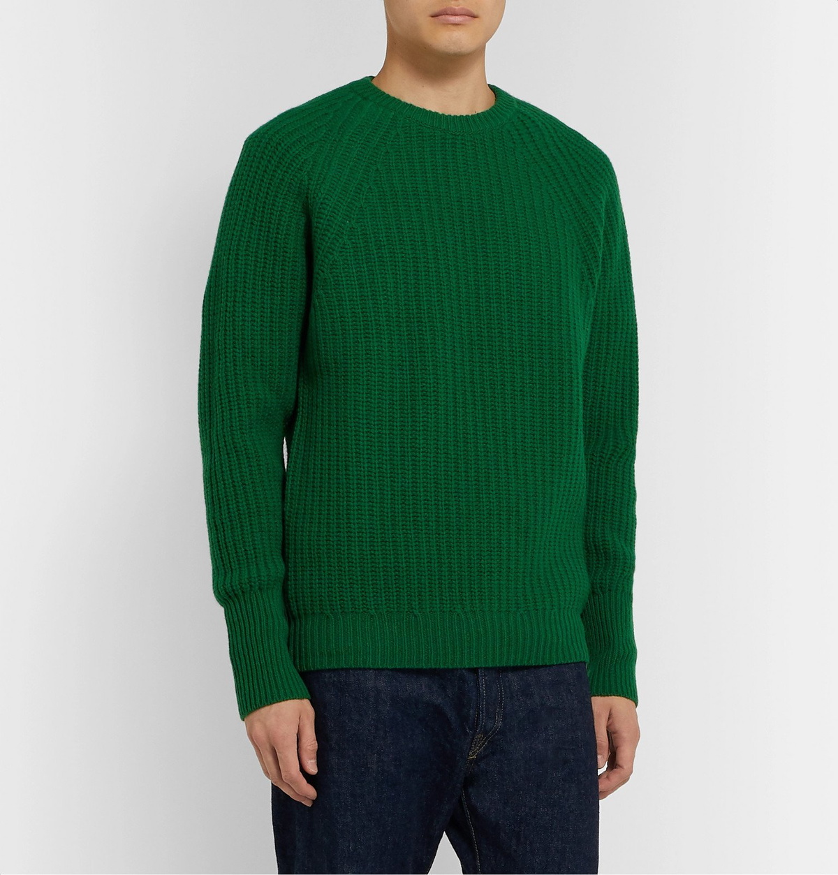 Barbour best sale sweater Green