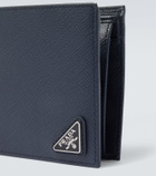 Prada Logo leather wallet