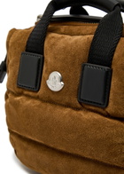 Moncler Caradoc Micro Suede Cross-body bag - Brown - One Size