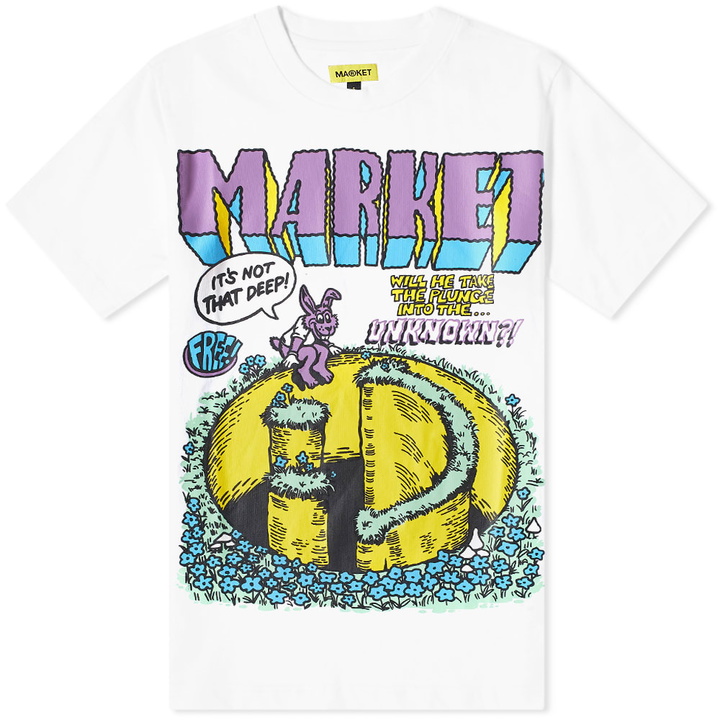 Photo: Market Smiley Into The Unknown Tee