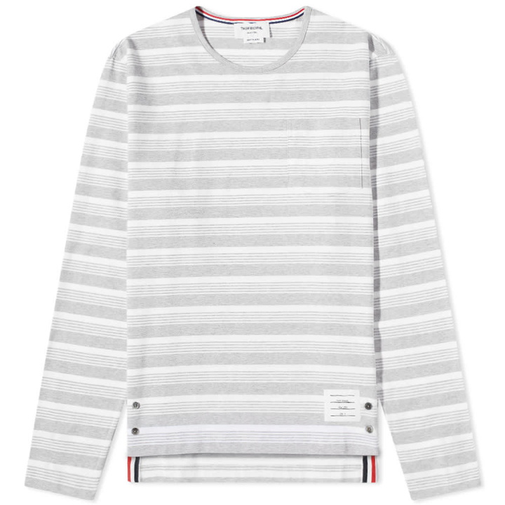 Photo: Thom Browne Long Sleeve Striped Tee