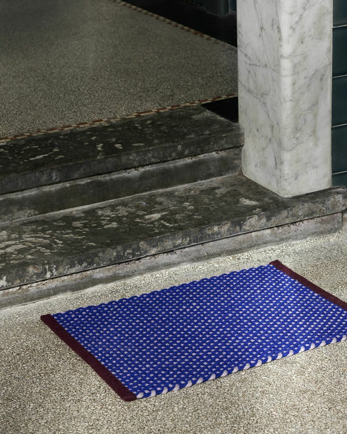 HAY Door Mat-Royal Blue blue Mens Home deco