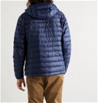 Patagonia - Quilted DWR-Coated Ripstop Hooded Down Jacket - Blue