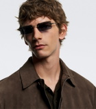 Cartier Eyewear Collection Signature C rectangular sunglasses