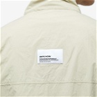 Men's AAPE Now Nylon Sport Jacket in Ivory (Grey)