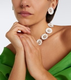 Carolina Herrera Floral embellished earrings