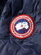 Canada Goose - HyBridge Panelled Quilted Shell Hooded Down Jacket - Blue