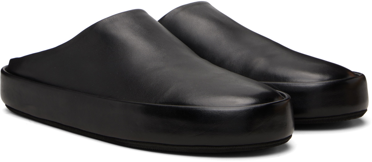Marsèll Black Cassapelle Slip-on Loafers Marsèll
