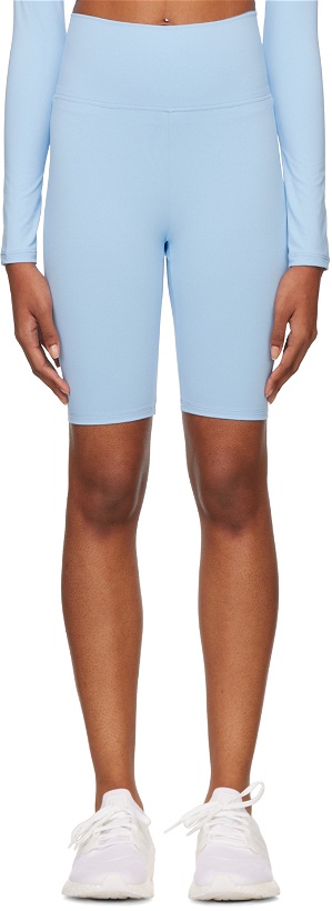 Photo: Norba SSENSE Exclusive Blue Nylon Sport Shorts