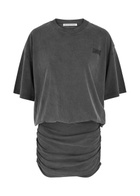 Alexanderwang.t Prestyled T-shirt Cotton Mini Dress Black