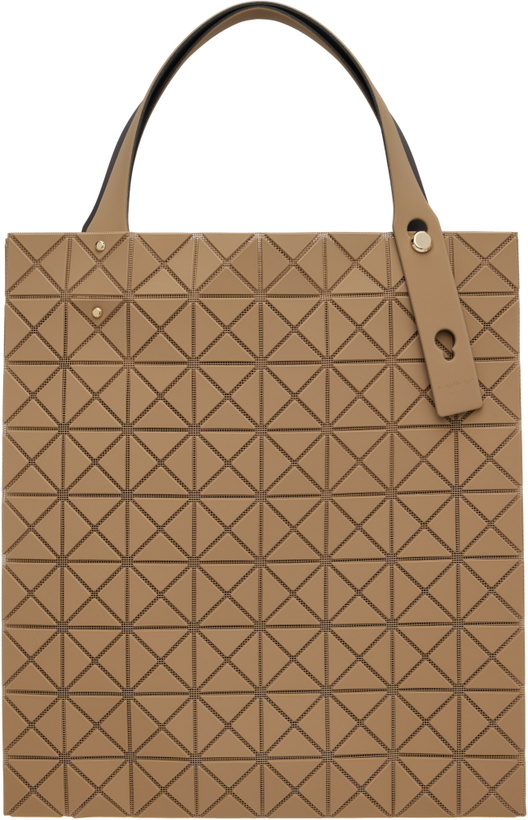 Photo: BAO BAO ISSEY MIYAKE Beige Prism Plus Tote