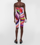 Pucci Iride-print bandeau jumpsuit