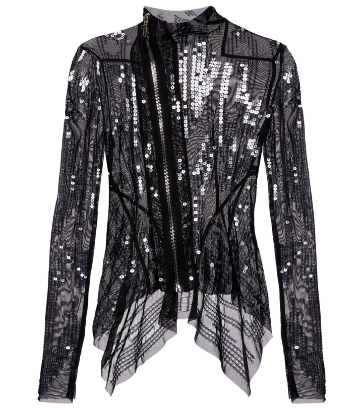 Photo: Rick Owens Gary sequined tulle jacket