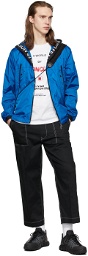 Moncler Blue Junichi Rain Jacket