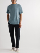 NN07 - Dylan Linen T-Shirt - Blue