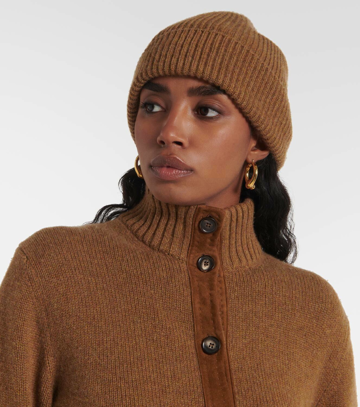 Loro Piana Fobello ribbed-knit cashmere beanie