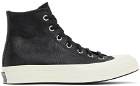 Converse Black Leather Chuck 70 Hi Sneakers