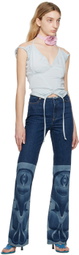 Conner Ives Indigo Bootcut Jeans