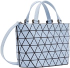 BAO BAO ISSEY MIYAKE Blue Crystal Matte Handbag