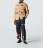 Bode Interrail embroidered wide-leg pants