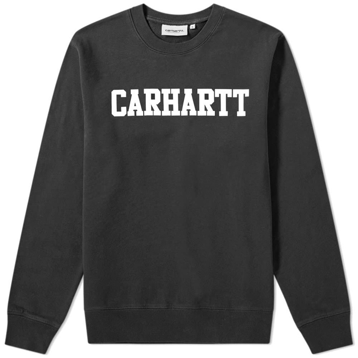 Photo: Carhartt College Sweat Black