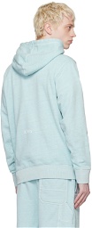 BOSS Blue Embroidered Hoodie