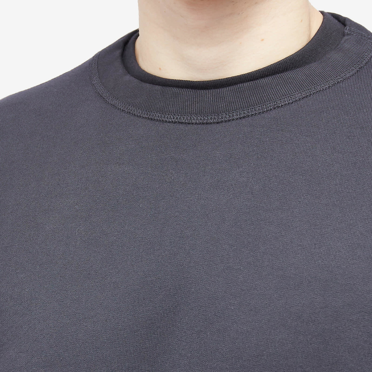 Lady White Co. Men's Crew Neck Sweat in Pitch Navy