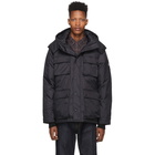 Junya Watanabe Black Canada Goose Edition Down Ripstop Jacket