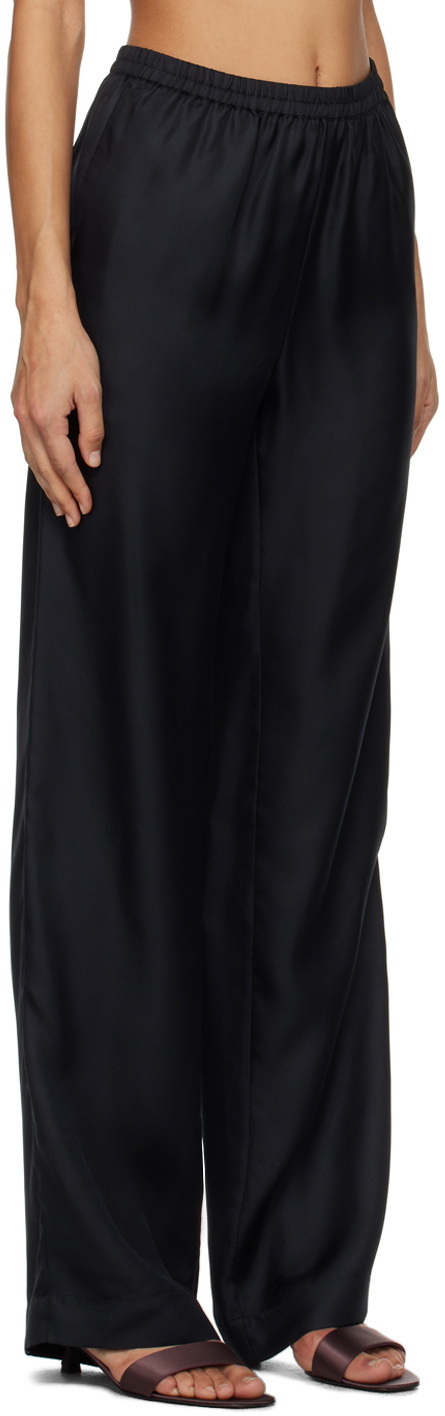 Loulou Studio Black Alera Trousers Loulou Studio