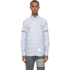 Thom Browne Multicolor Oxford Check Straight Fit Shirt