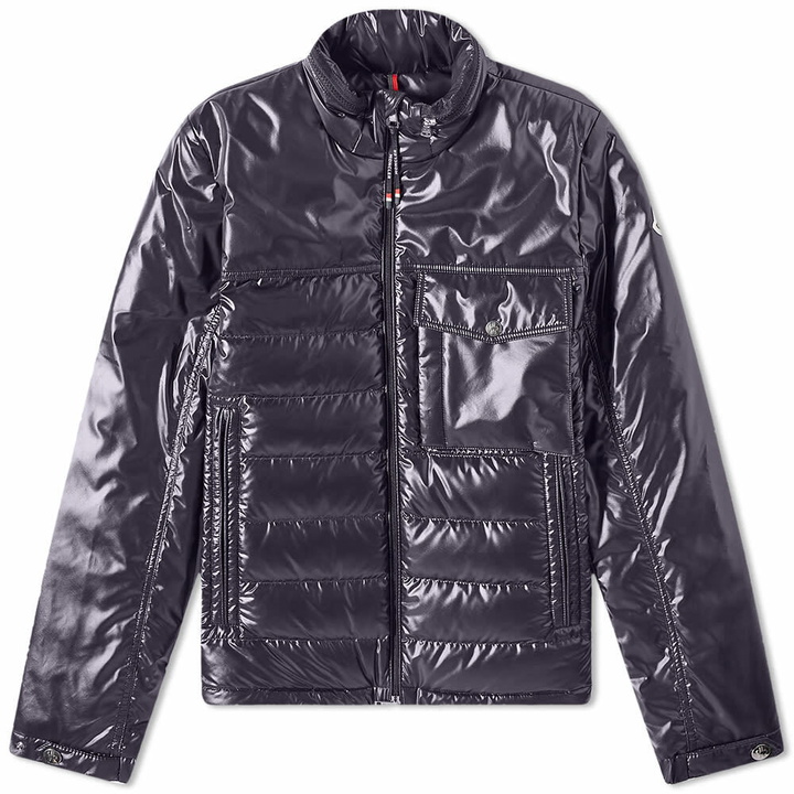 Photo: Moncler Men's Malpas Hooded Down Jacket in Black