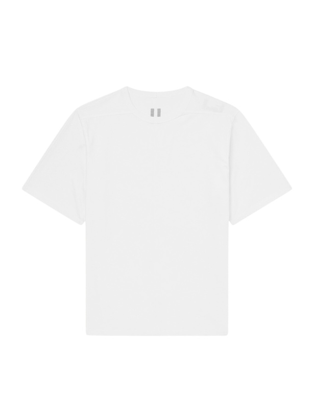 Photo: Rick Owens - Cotton-Jersey T-Shirt - White