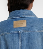 Givenchy Oversized polo denim minidress