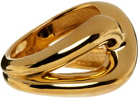 S_S.IL Gold Twist Bold Ring
