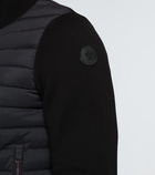 Moncler - Bi-fabric cardigan