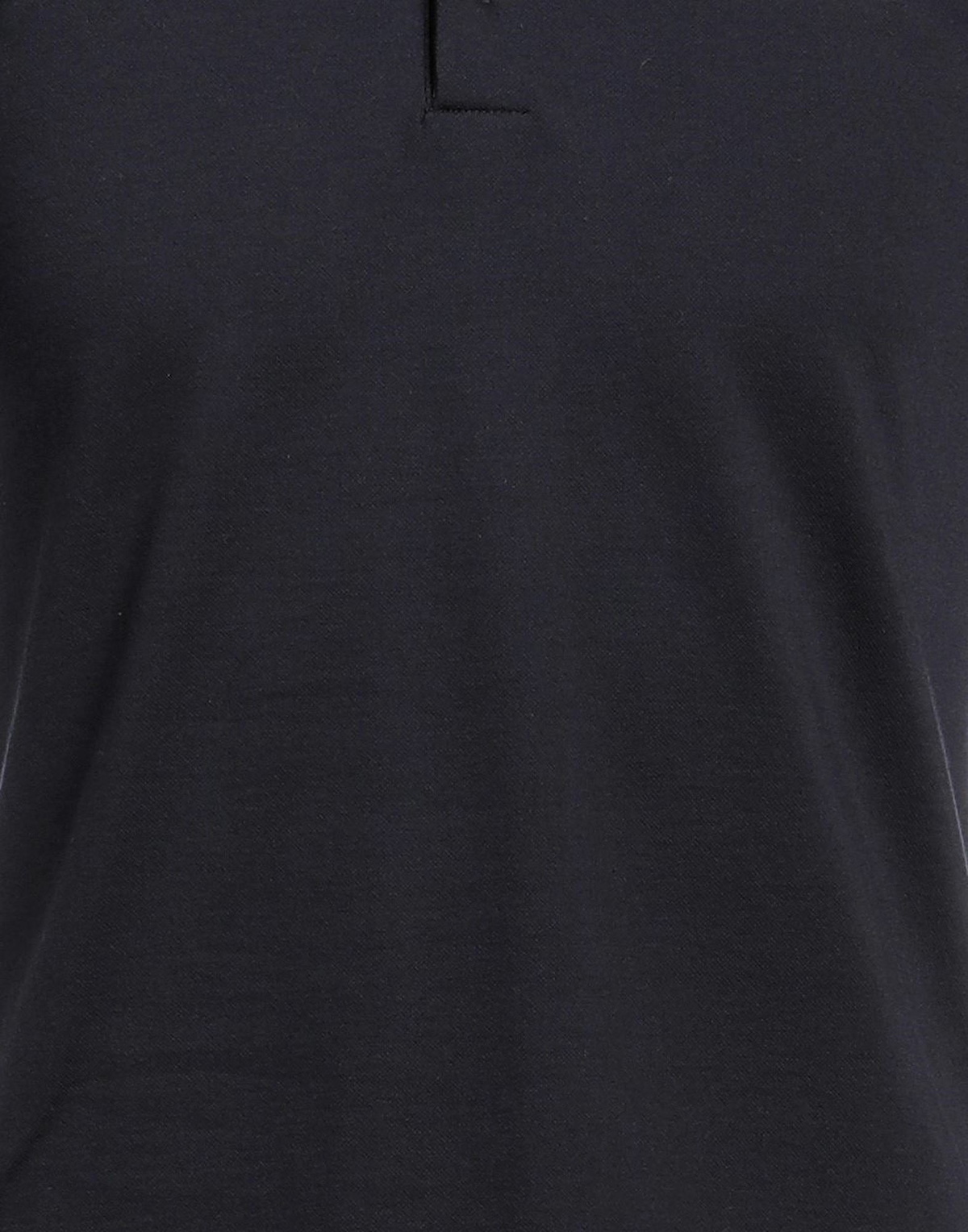 Zegna Mens Polo shirt Midnight in Blue