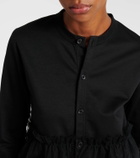 Noir Kei Ninomiya Ruffled cotton cardigan