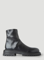 Carrucola Ankle Boots in Black