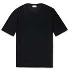 Brioni - Slim-Fit Knitted Silk T-Shirt - Men - Black