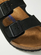 BIRKENSTOCK - Arizona Suede Sandals - Black
