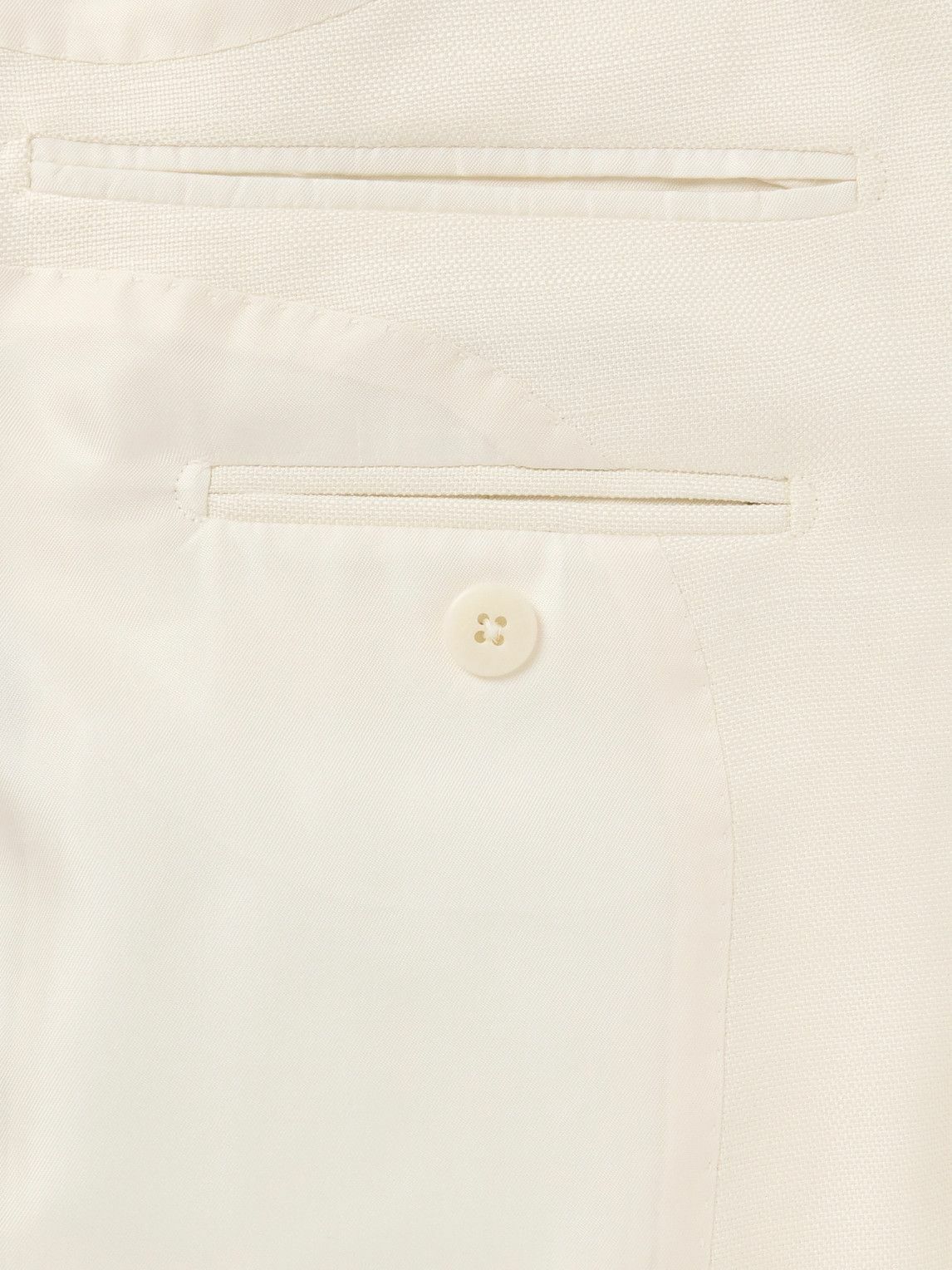 TOM FORD - Slim-Fit Grain de Poudre Silk Tuxedo Jacket - White
